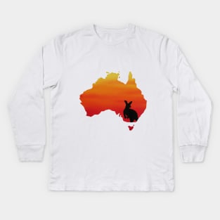 Australia Kids Long Sleeve T-Shirt